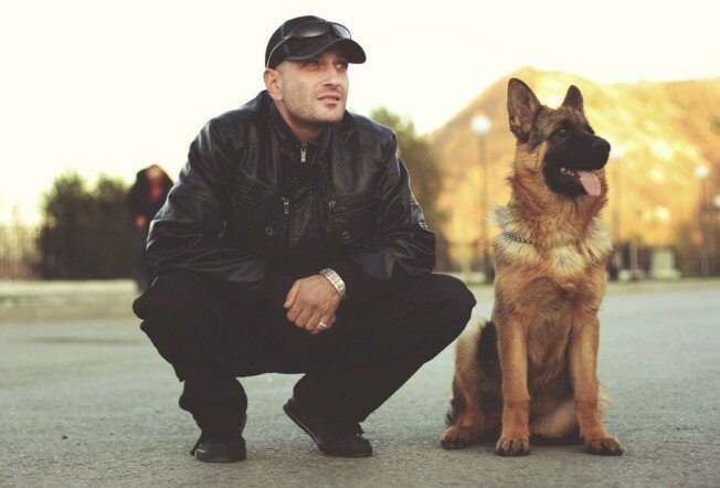 Антуан Наджарян и собака